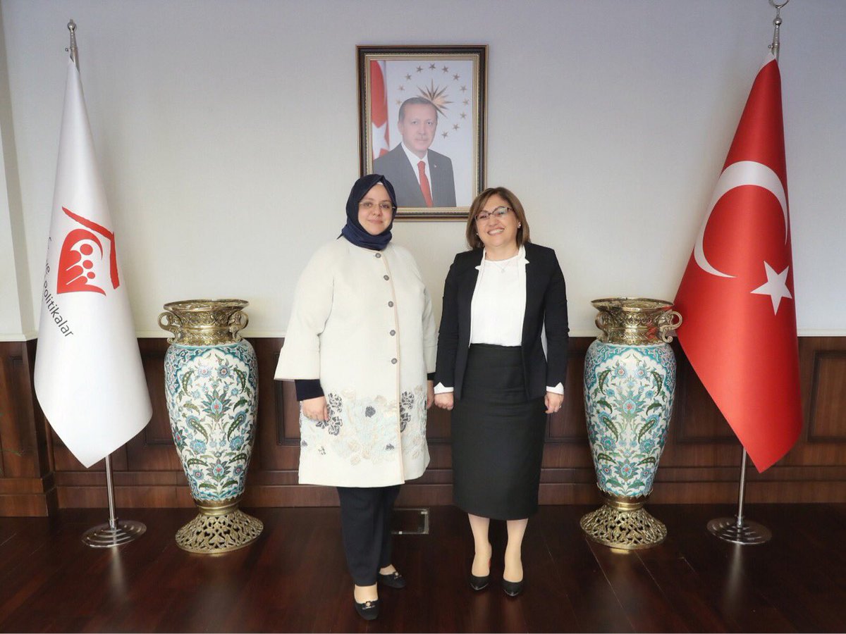 Fatma Şahin on Twitter &quot;Ankara’da kurucu bakanlığını yapmış olduğum