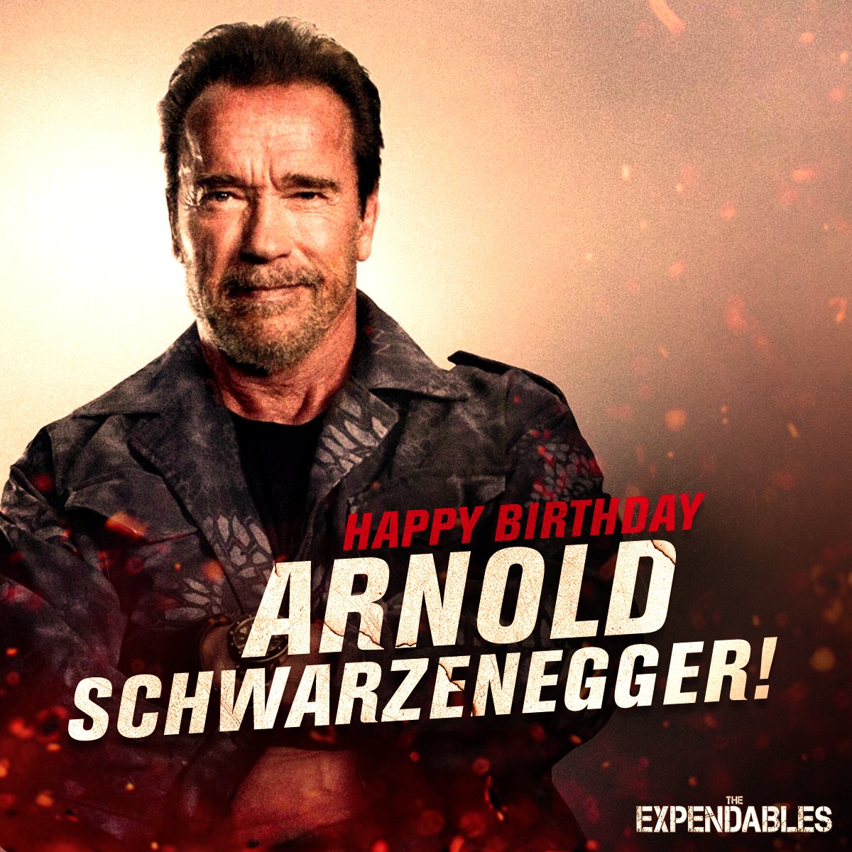 Happy birthday Arnold Schwarzenegger! 