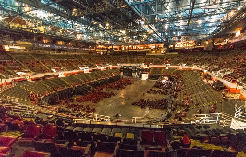 Abandoned Detroit Arena - Found VIP Rooms ! Joe Louis Arena 