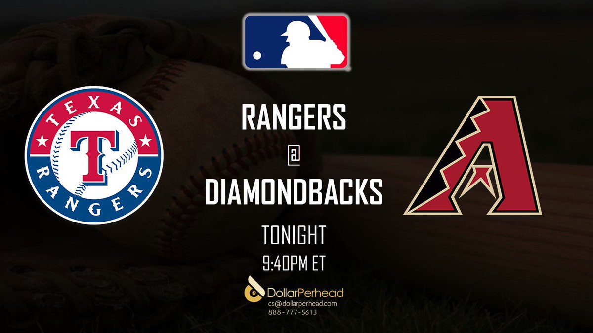 perhead's tweet photo. #MLB has #Rangers @ #DiamondBacks. Place a bet #LiveinPlay @perhead   #PayPerHead https://t.co/riaDpWxtkx