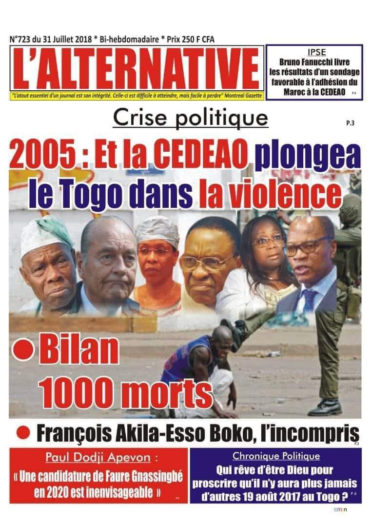 HabiaNicodeme's tweet photo. Voilà comment Faure Gnassingbé a tué les Togolais pour arriver au pouvoir! https://t.co/FxHw70cvS5