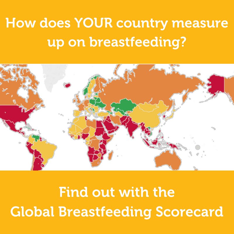 Want to know where you can find the #facts on #breastfeeding? Check out the Global Breastfeeding Scorecard who.int/nutrition/publ…