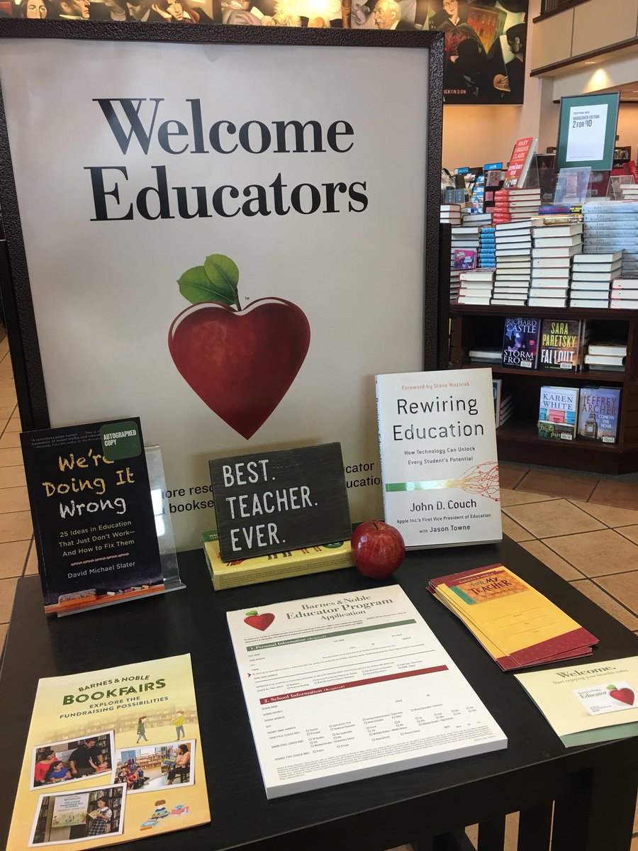 Barnes And Noble Reno On Twitter Hey Teachers Don T Forget To