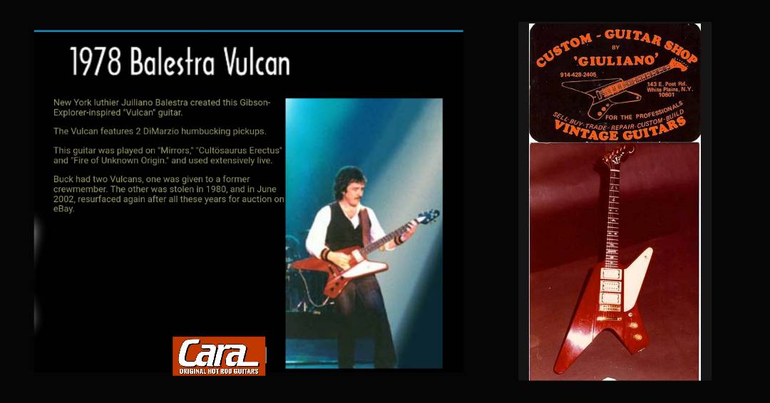 caraguitars's tweet photo. When Guitars Were Kings
#buckdharma #blueoystercult #oddguitars #strangeguitars #godzilla #citiesonflame #balestravulcan https://t.co/Q4KLovtMAi