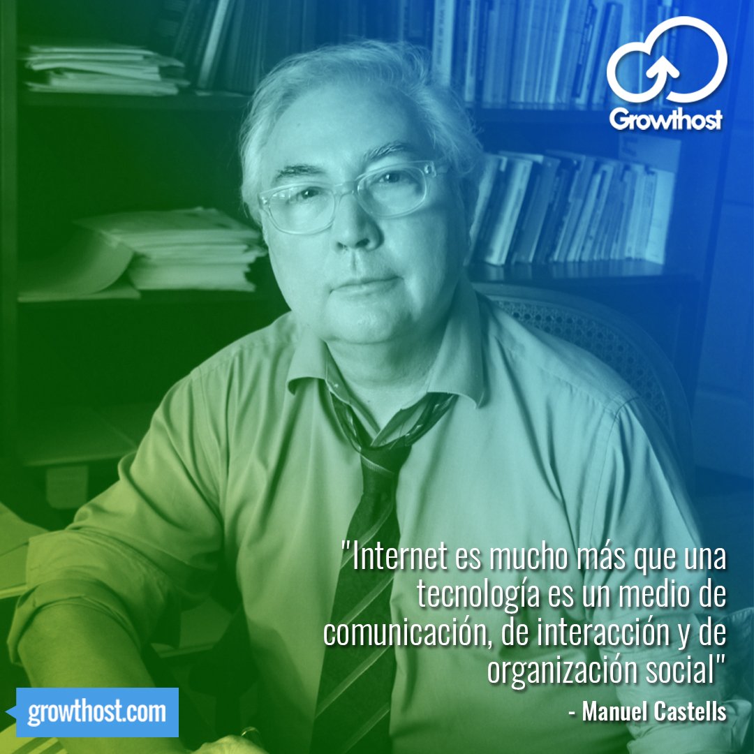 growthost's tweet photo. Palabras de un excelente sociólogo y economista, comenzamos la semana inspirándonos en la gran estrategia que es estar en internet.
.
.
#Growthost #Hospedajeweb #Internet #Tecnología #Dominios #Quotes #WebManagement #Hosting https://t.co/TWt4ts59G4