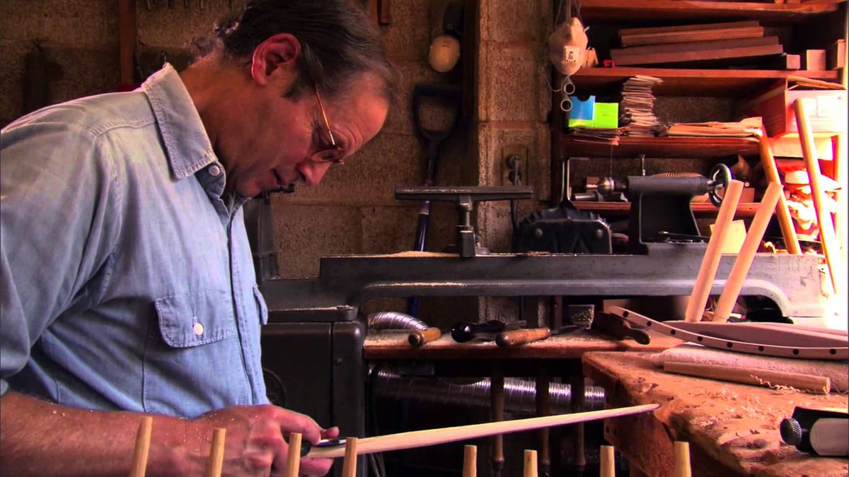 HephEduStudio's tweet photo. For this #MakerSpotlightMonday, I am inspired 2 share the work of my fav designer &amp; craftsman, George Nakashima. He is a gr8 inspiration for ur students who r interested in working with hand tools. @CraftinAmerica made this video about him: https://t.co/absMk79oYF #MakerEd #STEAM https://t.co/SETWORusH6