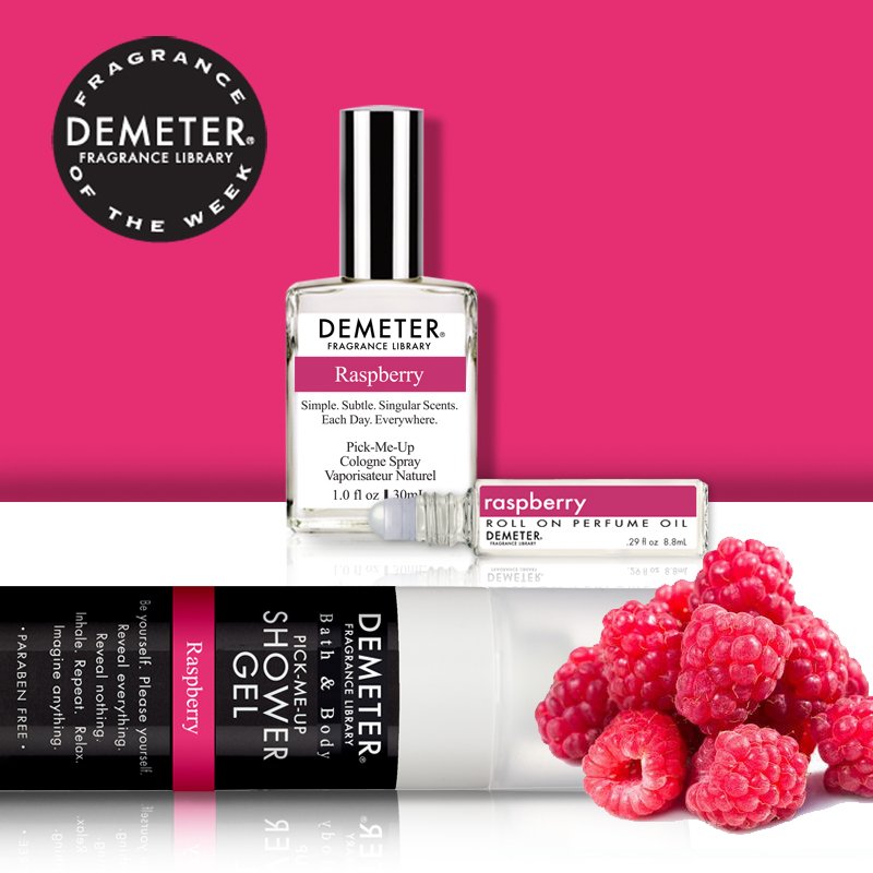 DemeterCEO's tweet image. It’s #RaspberryDay! Get 25% Off all our RASPBERRY fragrance items thru 8/5/2018. It’s impossible to smell this and not smile! (additional discount does not apply) bit.ly/2v6uFDA #SmellUnique