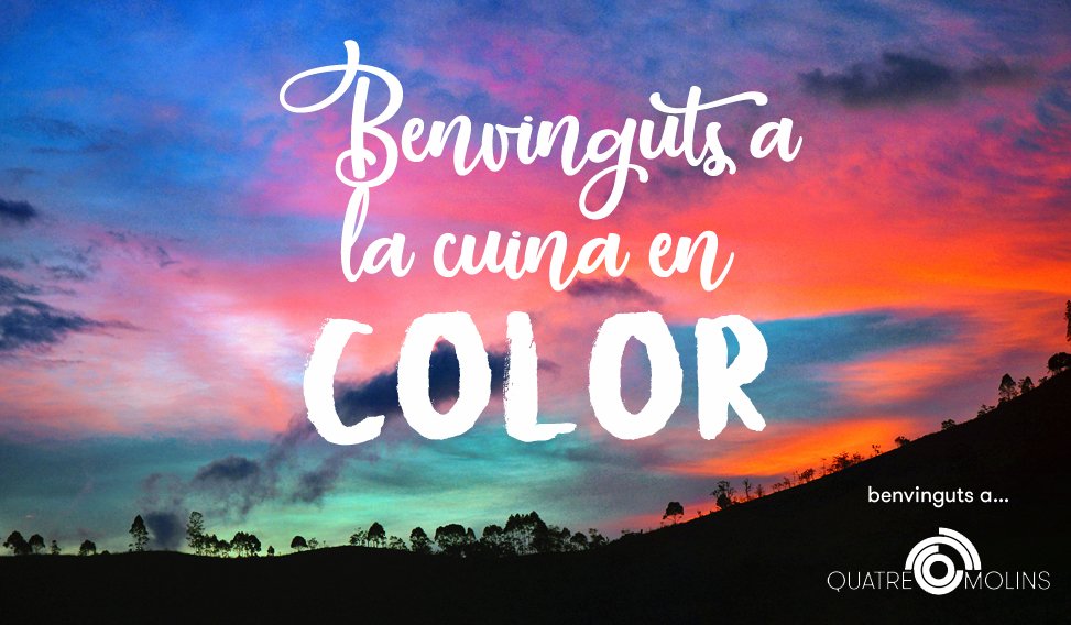 QuatreMolins's tweet image. Tenim cinc sentits, oi? 
Menges solament amb un d'ells...? Segur que no!! Vine a Quatre Molins i descobreix una cuina colorida i uns plats que tompliran els sentits.

#quatremolins #sentits #foodie #cornudella #priorat #cuinadelamel #rafelmuria #chefdelamiel #catalunyaexperience