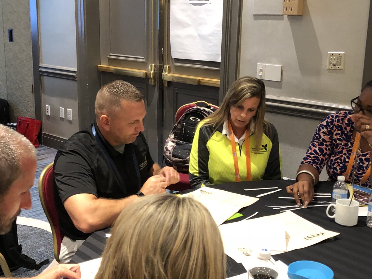 BollingerTracy's tweet photo. @Learn_Sci @CarolineCoPS Leaders sharing understanding of Formative Assessment and discussing what it look and sounds like in the classroom. #GrowCaroline #DWFA18 https://t.co/WgqA6BsXKz