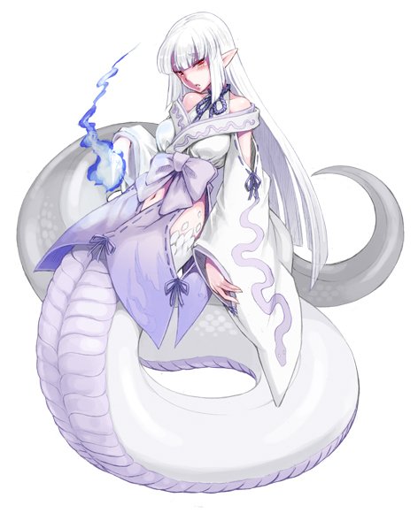 whitesneky's tweet photo. What business do you have traveling in my fields?...

New lamia Shirohebi account!
Goes by Shiro for short.
Lewd/non
Looking for an owner.
#voretastic
Please rt and fav for being a good snek~ https://t.co/kTnaTQvXPA