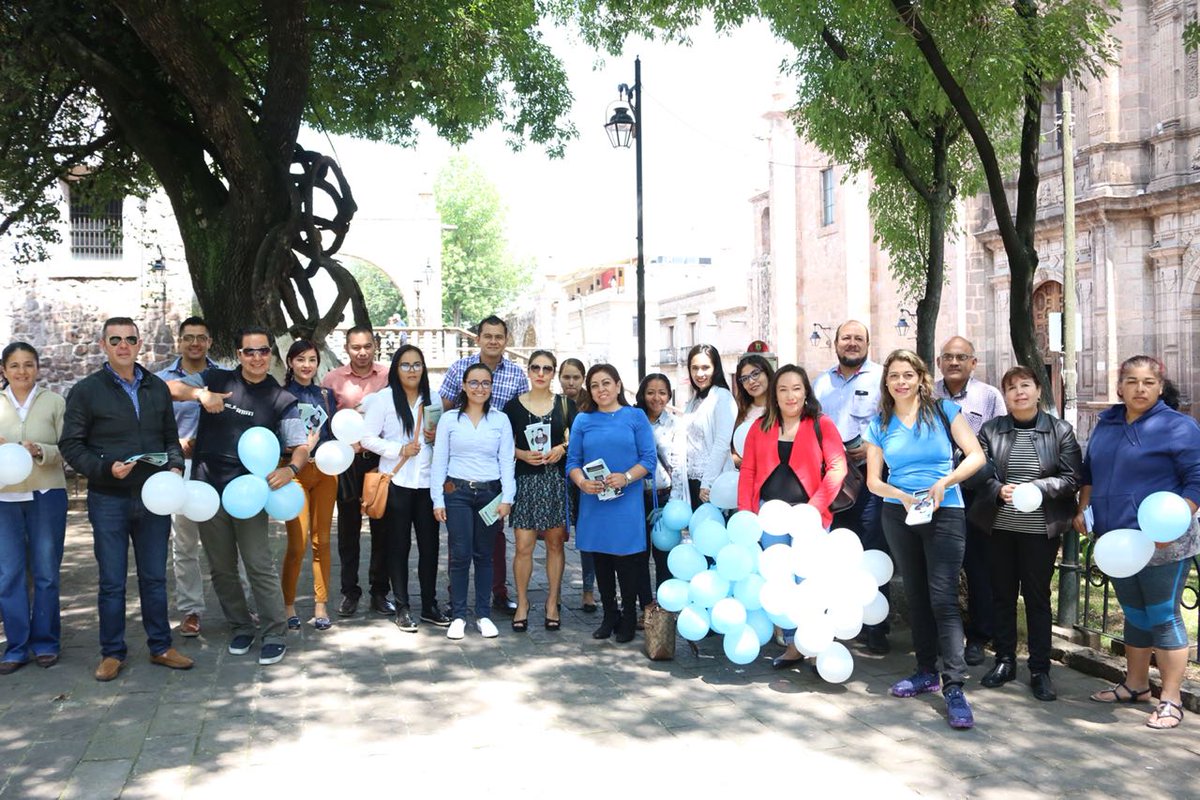 SdeGobMich's tweet photo. En el marco del Día Mundial contra la Trata de Personas, nos sumamos a las actividades a fin de concientizar e informar a la ciudadanía respecto los graves riesgos de este delito. #EstáenTi https://t.co/hRFpFEelFK