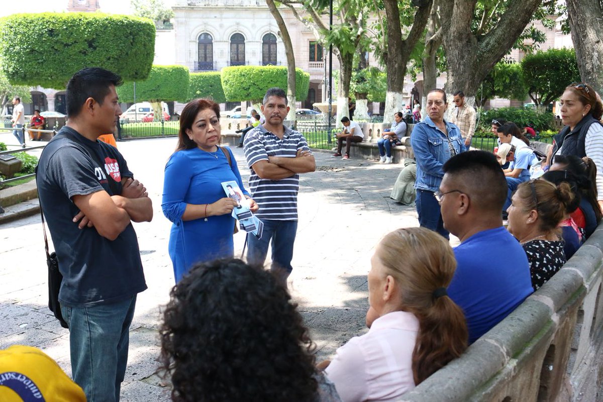 SdeGobMich's tweet photo. En el marco del Día Mundial contra la Trata de Personas, nos sumamos a las actividades a fin de concientizar e informar a la ciudadanía respecto los graves riesgos de este delito. #EstáenTi https://t.co/hRFpFEelFK