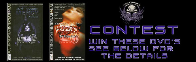 Participate in my contest Free PORN BDSM DVD Contest https://t.co/1BHCXdC6kG Find it on #ManyVids! @tonybonesxxx<a href="/tag/manyvids"class="tags"><span>#manyvids</span></a>