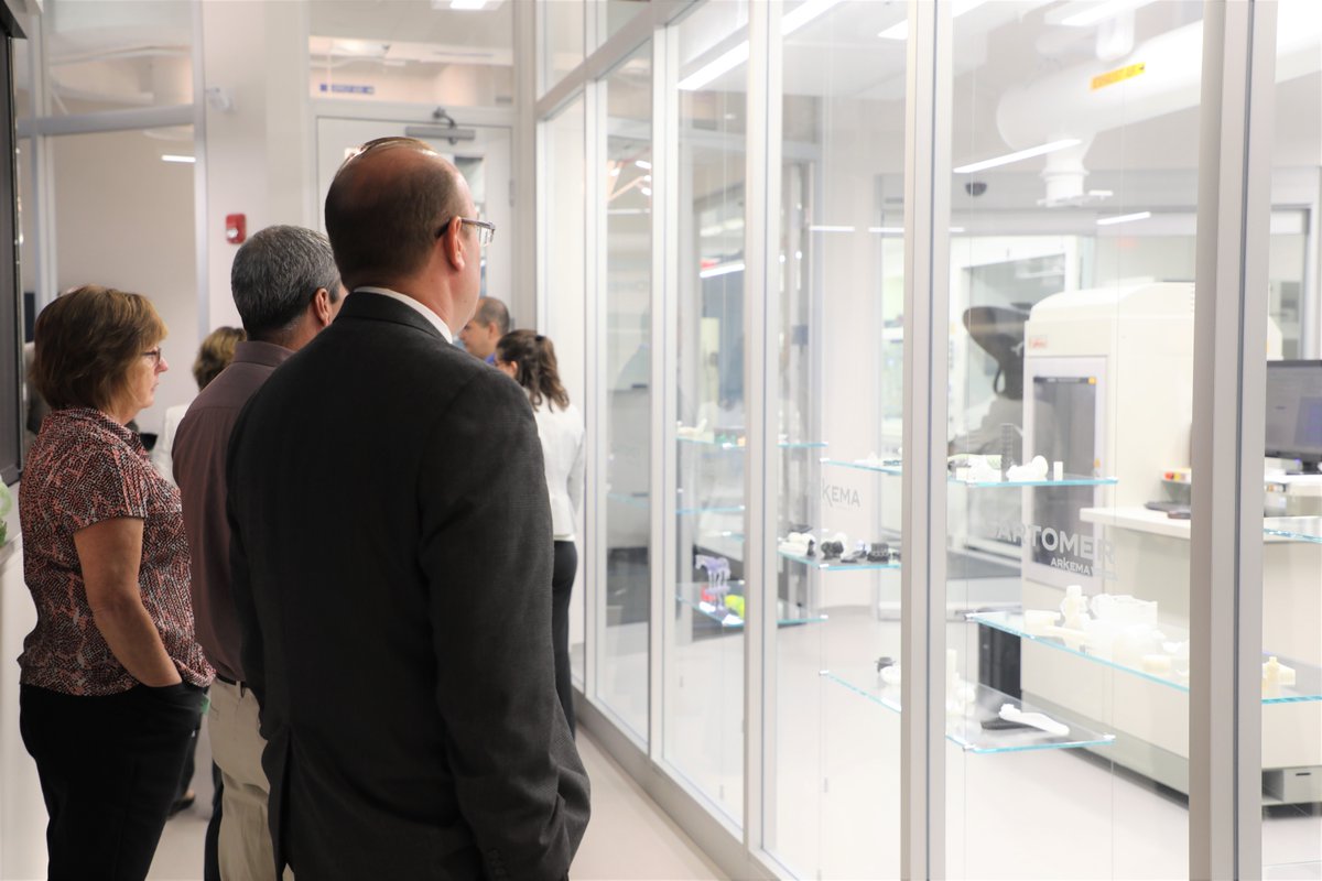 SartomerGlobal's tweet photo. It’s been a great day at our #3Dprinting center grand opening. To everyone that attended, our leadership, and team, thanks for making this possible! #N3XTDIMENSION https://t.co/dINk8eLYox