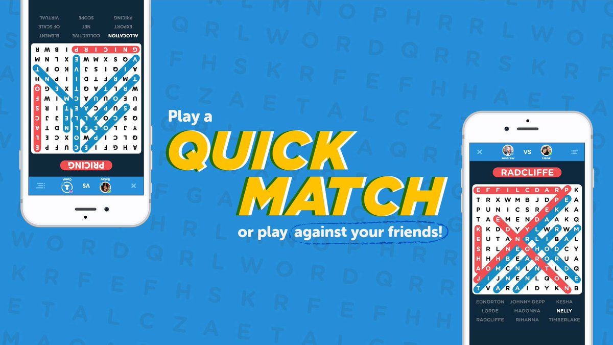 randomlogicgame's tweet image. Celebrate #InternationalFriendshipDay by playing a Quick Match on #InfiniteWordSearch with a buddy! 😊 Download it now on iOS and Android! 

#InternationalDayOfFriendship #friends #friendship #word #wordsearch #puzzle #MobileApp #mobilegames #battle #quickmatch #game #MondayMood