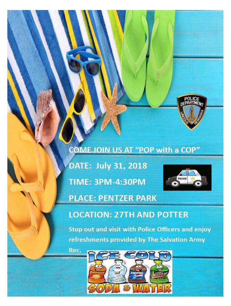 Lincoln_Police's tweet photo. Don’t forget to come join us tomorrow at Pop with a Cop from 3-4:30pm at Pentzer Park located at 27/Potter! Remember @LincFireRescue 🚒will be there also! Don’t miss out on the fun 😁
#lpd1420 #LNK #LincFireRescue via @LPD1420 https://t.co/0fRP0GctPK