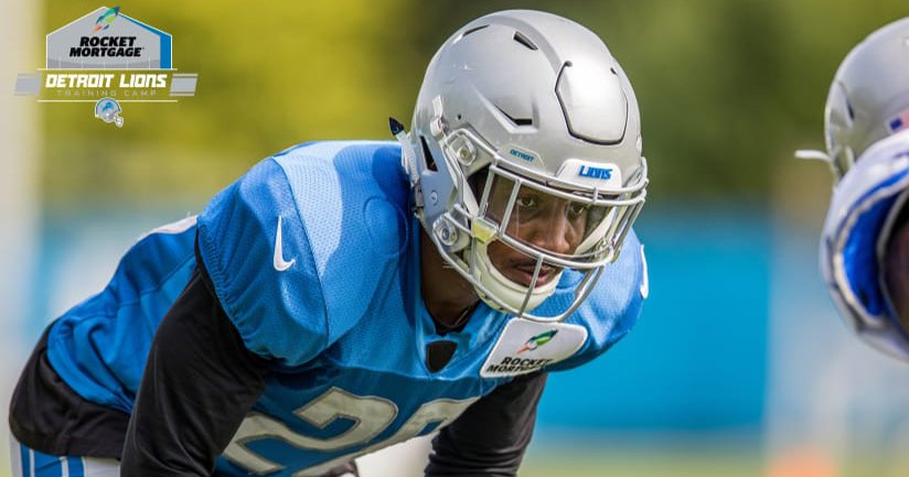 Lions's tweet photo. “I play everything... I can line up anywhere." - @qdiggs6
📰 Camp Spotlight » https://t.co/mdAwwY4h8R
#LionsCamp | @RocketMortgage https://t.co/uz2EKQk41l