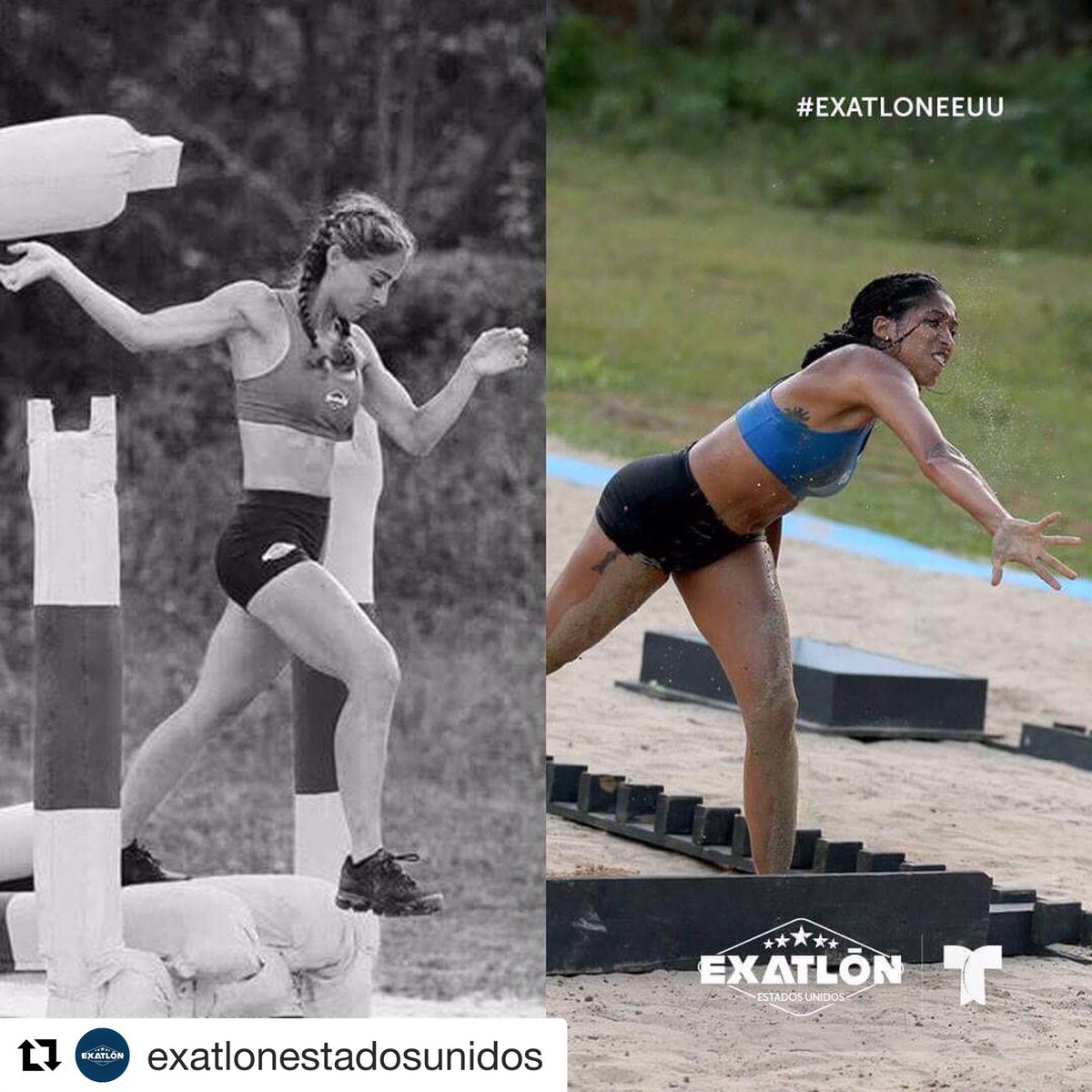 MartiBelle's tweet photo. Martibelle survived the second round of eliminations! 🙌🏼🎉 #DominicanDynamite

#Repost @exatlonestadosunidos:

Brianda y Martibelle lo dejaron todo en el duelo por la eliminación. Al final la reina de belleza dijo adiós.

#ExatlonEEUU, ESTA NOCHE 7/6C por @telemundo! https://t.co/Jq6z8SVnFZ