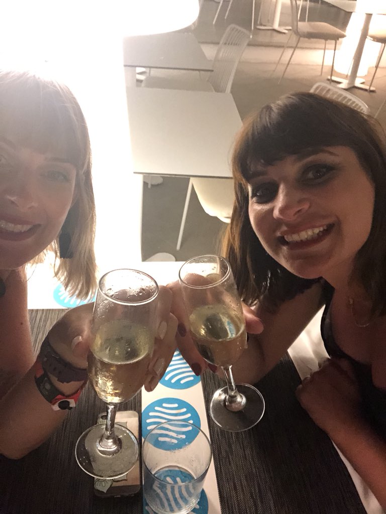 lucy_ten's tweet photo. @LoveIsland Toasting the success of love on holiday in Ibiza with my bestie #puddleofcheese #janiwillprobswinbutrootingforlaura https://t.co/3rhafadJ2B