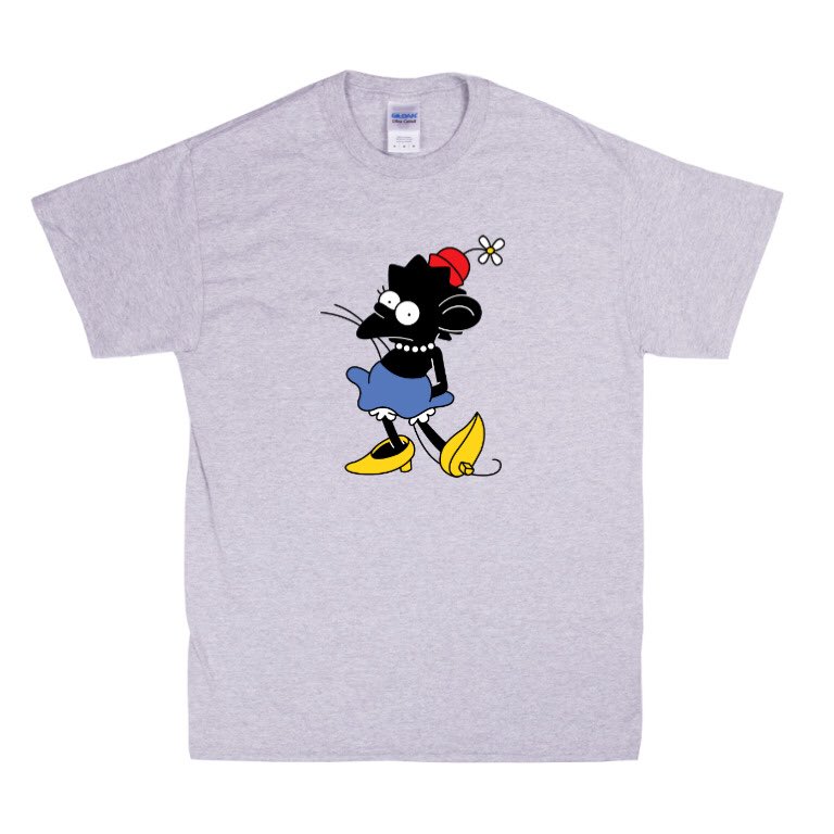 DEAR RICKEY RATBOY and MINI LISA RATGIRL T-shirt available via <a href="/zinetent/">ZineTent</a>. 🐀

🚨LAST CHANCE TO BUY🚨

#mickeymouse #minniemouse #bartsimpson #lisasimpson #disney #disneyland #thesimpsons #simpsons #bootleg #bootlegdisney #bootlegsimpsons #bootlegbart #tshirt