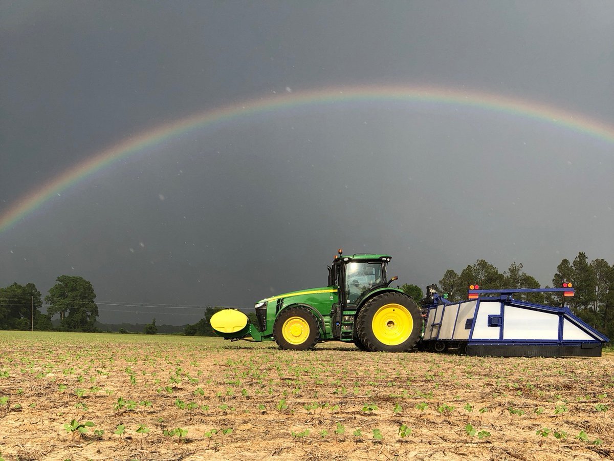 Blue River Technology in the field in Arkansas