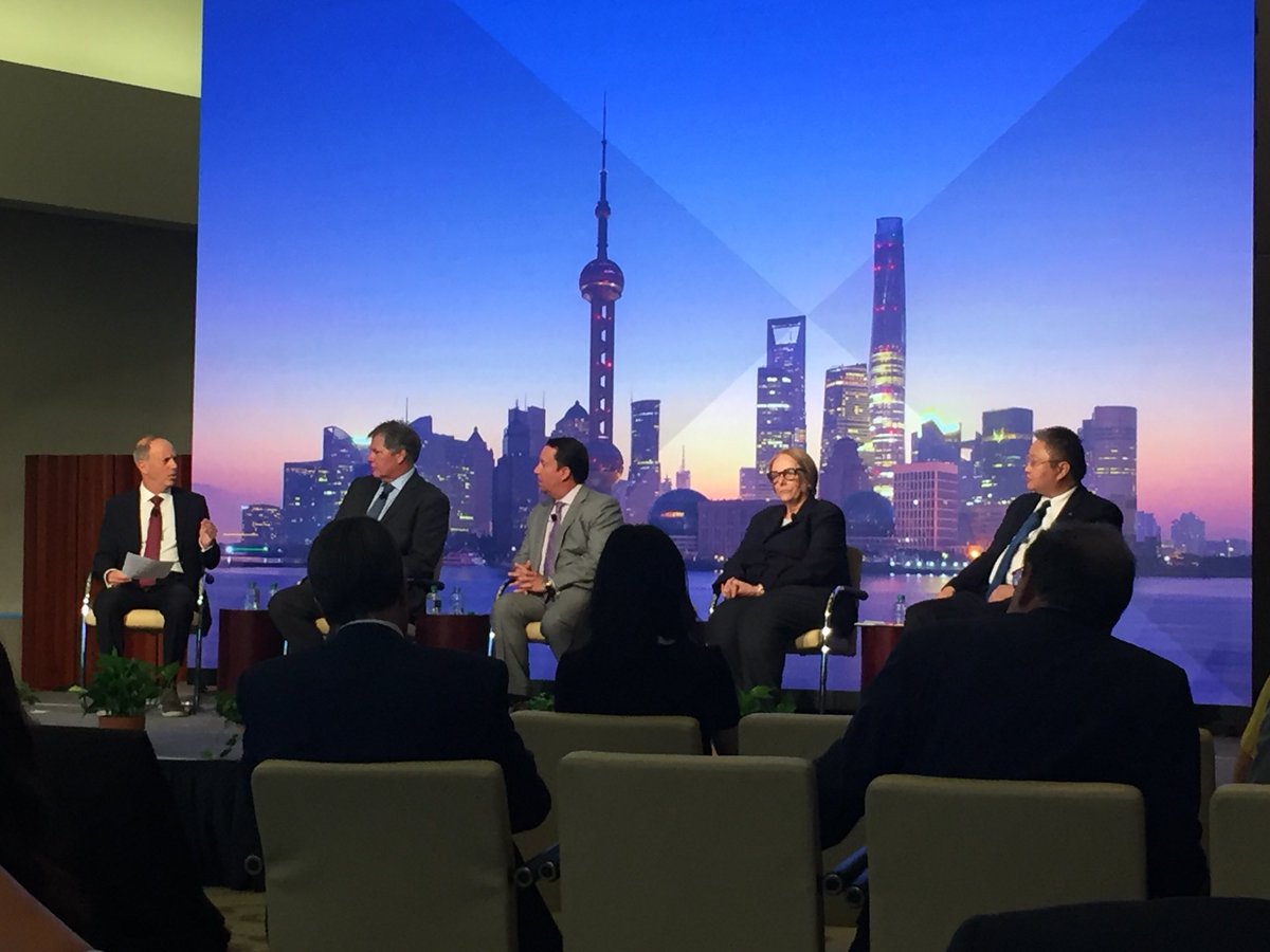 HAPPENING NOW: “Chinese Investment in the U.S.: The Path Forward,” feat. Moderator Andy Serwer (<a href="/serwer/">andy serwer</a>), Duncan Caird, Luis Fiallo (<a href="/ChinaTelecomUS/">China Telecom Americas</a> )  Elaine La Roche (CICC), and Shuguang Wang (Broad Group)