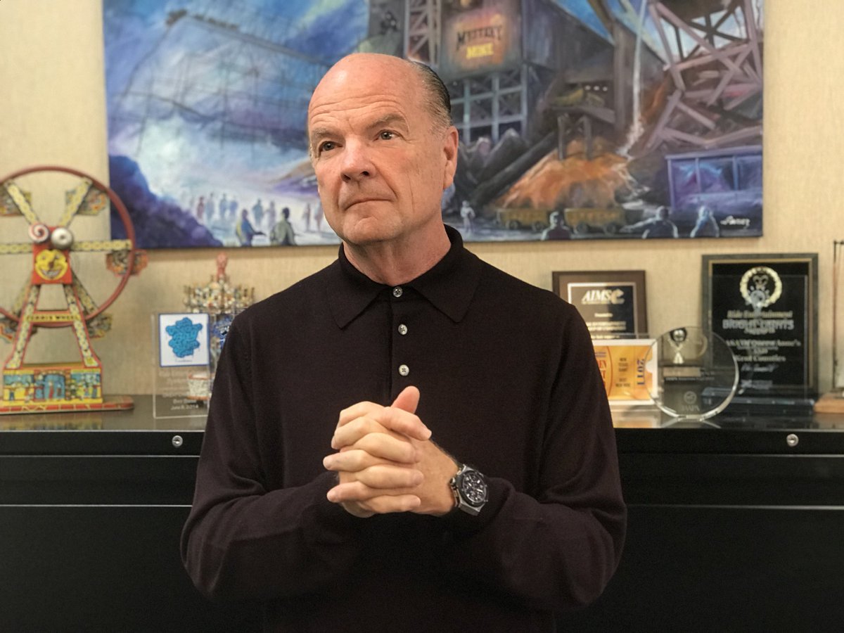 UpstopMedia's tweet photo. It’s not every day you get to document a legacy in the attractions industry. #TodayIsTheDay Thanks, Ed Hiller, for the opportunity. @RideEnt https://t.co/nasuGjbcqJ
