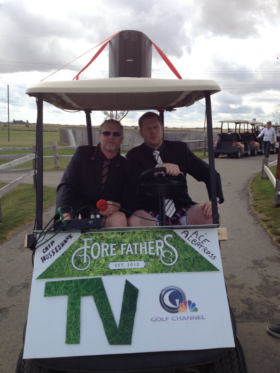 kcmccullagh's tweet photo. This is how we do it! @JCFGMemorial style! Fun for funds for @NataliesWish @MikeyNetwork and @ChildrensWishAB. #besttimeyouwilleverhaveonagolfcourse https://t.co/pQhsS073Ud