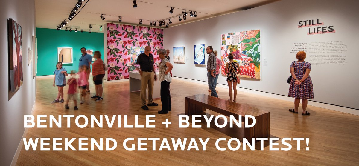 crystalbridges's tweet photo. Enter our Bentonville + Beyond Weekend Getaway contest to win a two-night stay at 21c Museum Hotel, complimentary tickets to #CBbeyond, a complimentary lunch in #CBeleven, and a 50% discount in the Museum Store: https://t.co/FM5HMKWjzq https://t.co/iaFagIJ8SK