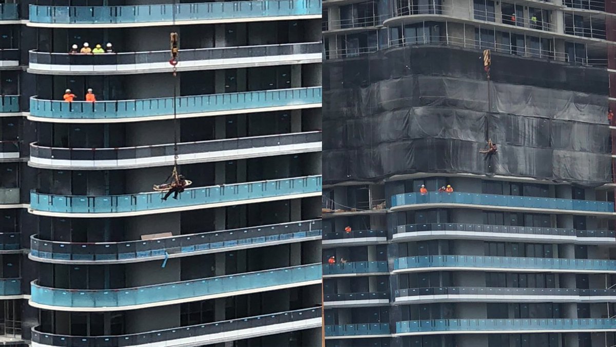 Construction worker struck in head by machinery on 49th floor of Miami building bit.ly/2vlbqnN?utm_so… https://t.co/mD18FGTpSW