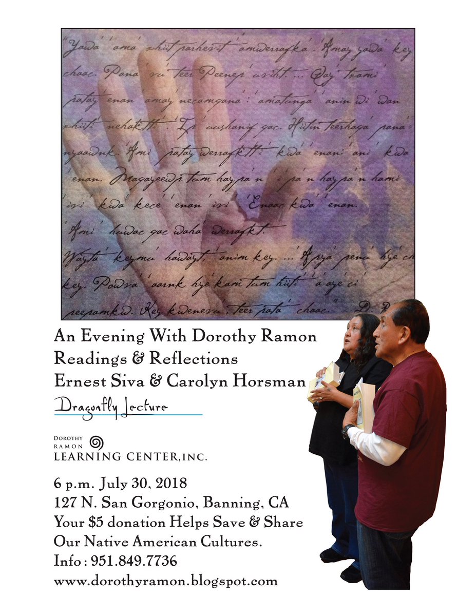 This evening, July 30, 2018, explore the wonder of the #NativeAmerican #Serrano #culture.