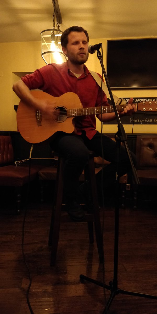sptopenmic's tweet photo. A fully-booked night tonight! Up first of the new faces in Jordan, with a trio of spectacular folky numbers https://t.co/B8RE36GdSW