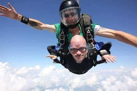 Fall River native with Down Syndrome ticks skydiving off his bucket list buff.ly/2mUsJs3