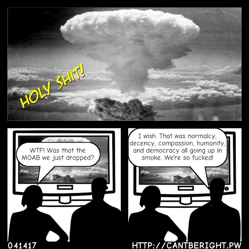 Comicateuer's tweet image. More relevant today than ever: MOAB | Can't Be Right Comic cantberight.pw/moab/