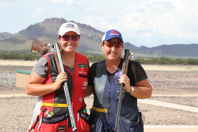 USAShooting's tweet photo. The shotgun action doesn't stop as athletes compete in the Summer Selection Match this week in Kerrville, Texas! Read the preview here: https://t.co/zjWDUfkNXm Good luck and good shooting to all athletes! #2020Vision #RoadtoTokyo https://t.co/tpRlfYYZ53
