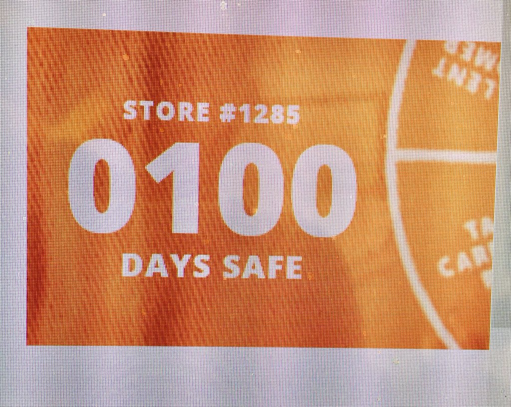 mpisapia6's tweet image. We did it!! 100 days safe!!! A huge thank you to my safety patrol team as well as my infocus team for bringing safety to the forefront of everyone’s mind!! First time in 2 years we have hit this goal! Woo hoo!! #NottoshabbyforaSFS! #safetyselfie #whyweworksafe