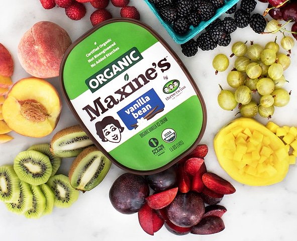 Which fruit tastes best with #organic Maxine's Ice Cream?🍓🍍🍒 Comment with your favorite -- we'll pick 5 lucky winners to win a FREE Maxine's Ice Cream coupon this Friday 8.3.18!