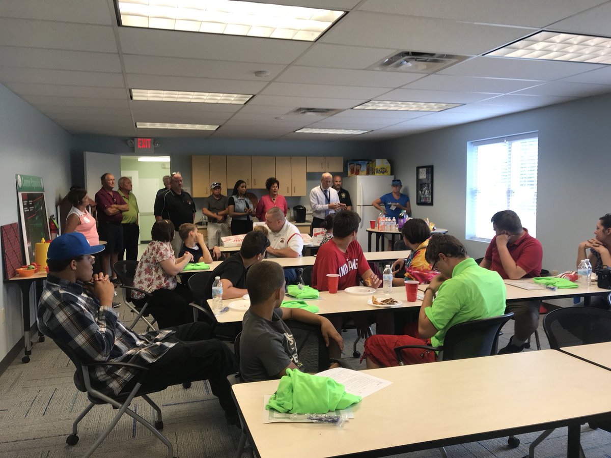 1teecanton's tweet image. The Tee It Up Fore Hope class completed their summer program today. Thank you to the Stark County Family Courts for partnering with us on bringing the game of golf to these young men. @TheFirstTee #GrowGolf #NineCoreValues