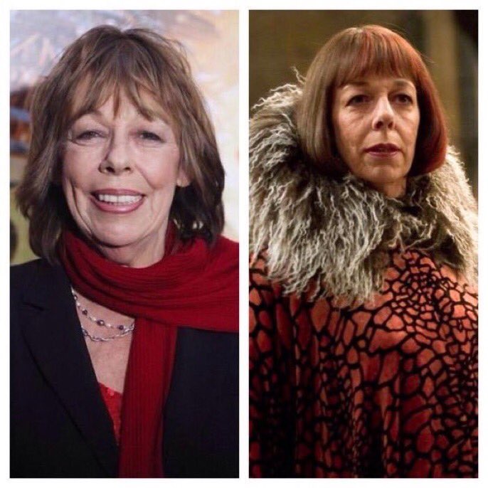 July 30: Happy Birthday, Frances de la Tour! She played Madame Olympe Maxime in the films. 