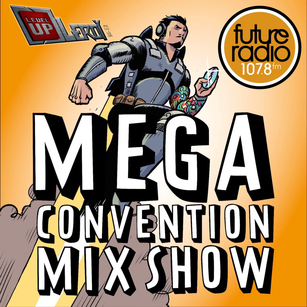 levelupleroy's tweet photo. This Saturday at 20:00 on @futureradio tune in! 
My “MEGA CONVENTION MIX SHOW” will be beaming out on FM, DAB and online 📻👾 #kPop #Nerdcore #Chiptune, nerdyness and #8bit the intro #megaconventionmixshow #comiccondj #geekdj #nerddj #dj #vdj  #geek #nerd #gamer #remix #mixtape https://t.co/t8Mt87RlGO