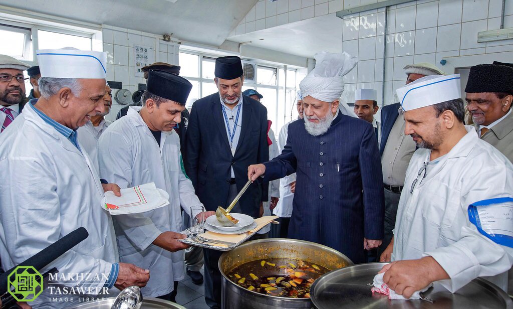 Hazrat Khalifatul Masih V inspecting Jalsa Salana UK 2018 preparations Baitul Futuh, London, UK — 29th July 2018 #JalsaSalanaUK