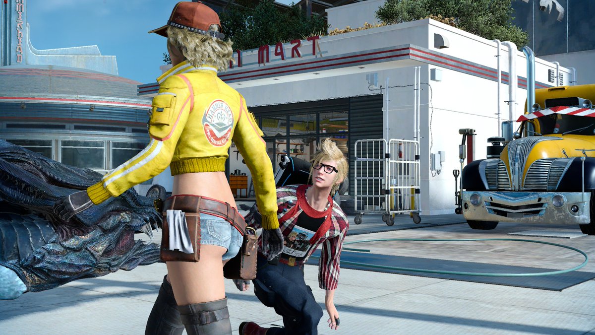SakuraLunafreya's tweet photo. #Prompto #Cindy #PrompDy #PromDy #FFXV #FinalFantasyXV #PromptoArgentum #CindyAurum #FFXVWindowsEdition #Ansel #NvidiaAnsel https://t.co/zYJMs7S9rY