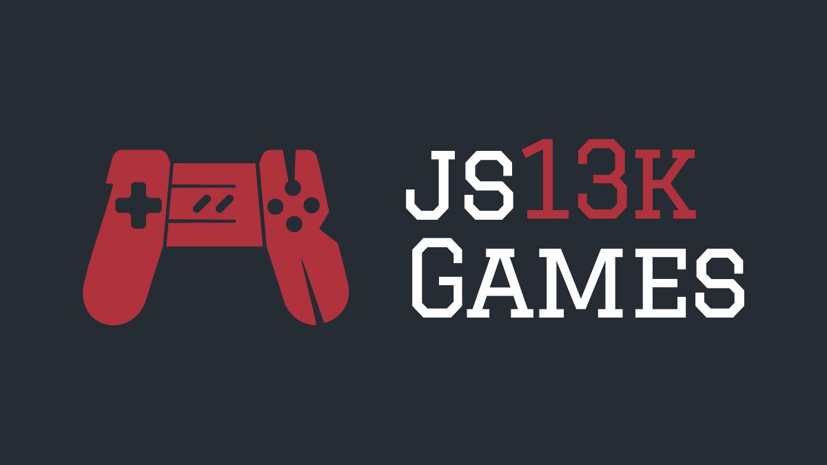 github's tweet image. Do you know what kicks off in exactly 13 days, 13 hours, and 13 minutes? The seventh annual, month-long @js13kGames competition–challenging developers to build a game in ≤ 13kB of JavaScript: js13kgames.com.