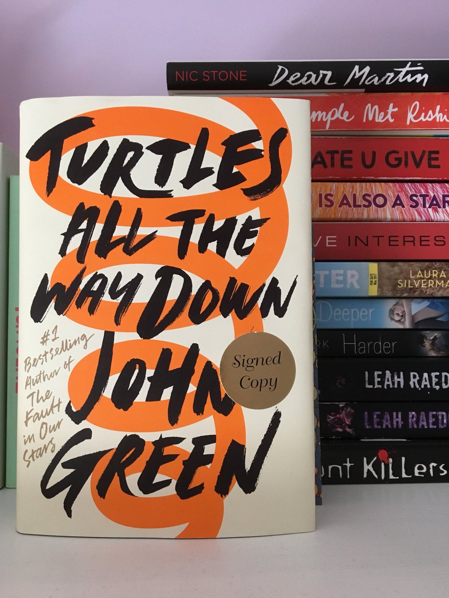 Book club is tomorrow! Join us in the Teen section for introspective talks and fangirling galore over Turtles All The Way Down! #bookclub762 #turtlesallthewaydown