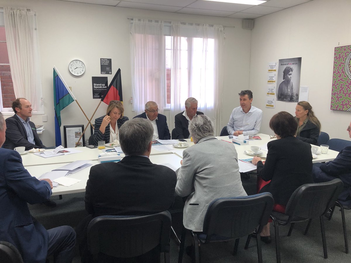 Day 2 #NatsTour18 - Breakfast with <a href="/SocialFuturesAU/">Social Futures</a> in Lismore.