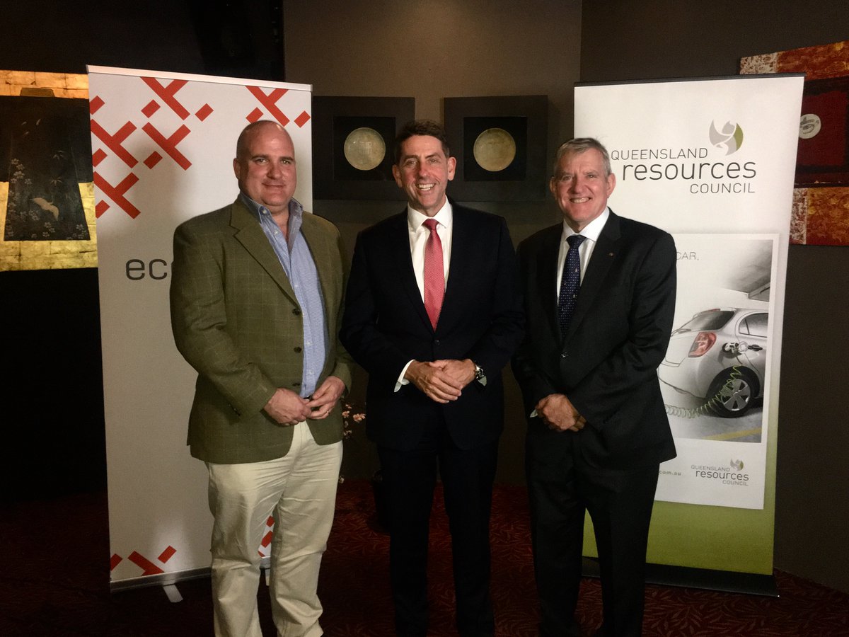 QRCouncil's tweet photo. Another successful Resources Roundup with guest speaker @camerondickqld highlighting the #resources sector's contribution to #Qld's economic prosperity. Thank-you to #economx for your support. @IanEMacfarlane https://t.co/F4VtuPORMA