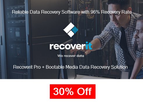 30% Off - Wondershare Recoverit Discount Coupon Code
softwarecoupon.codes/data-recovery/…

#DataRecovery #WinPE #WindowsRepair #WindowsRecovery #Recoverit #HDDRecovery #WindowsBoot #PartitionRecovery #PCRescue #DataRescue #WindowsRescue #Wondershare #Coupons #Deals #Discounts