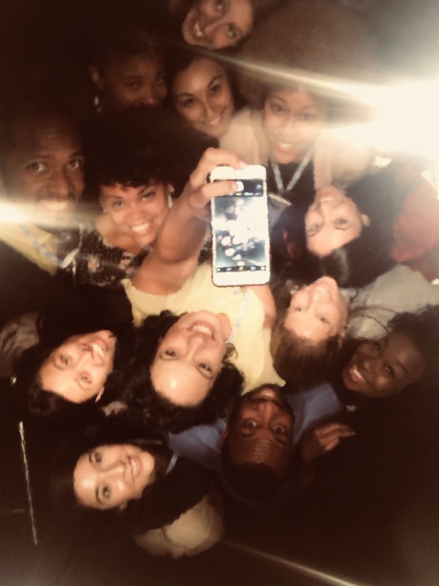 jinx4short's tweet photo. @NACACedu How about THIS for a creative selfie?! Go Team Cyrus & Steph!! #bestsmallgroup #elevatorFTW #shinebright GWI Social Media Challenge 3: Tweet your most creative group photo from #nacacGWI! We've got some great prizes coming your way! https://t.co/P0jL7cdcGf