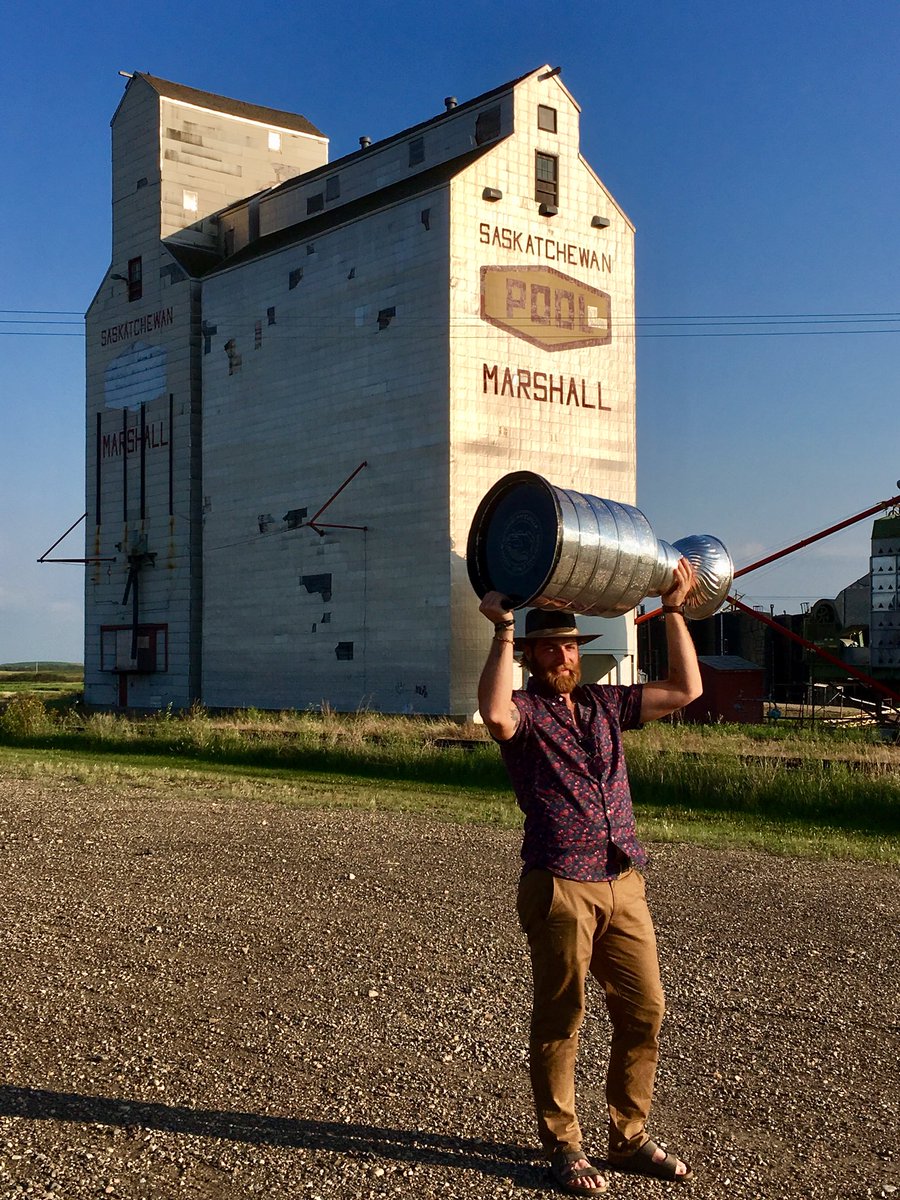 Braden Holtby’s turn with the #StanleyCup in Northern Saskatchewan (Marshall, SK) #StanleyCup <a href="/Capitals/">Washington Capitals</a> <a href="/NHL/">NHL</a> <a href="/HockeyHallFame/">Hockey Hall of Fame</a>