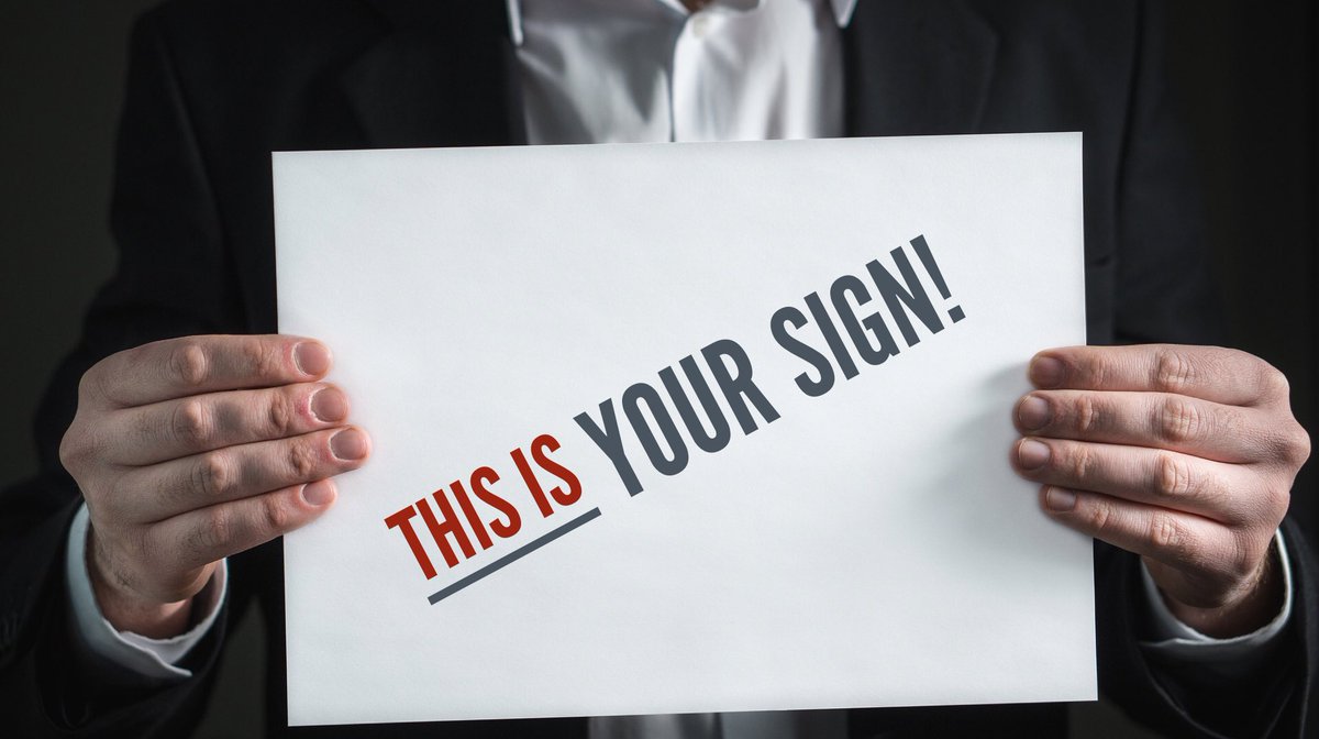 Supt_Jordan's tweet photo. Just incase you were wondering if you should or shouldn’t.  You’ve maybe been waiting patiently for a sign and then ... BOOM... this enters your feed.  Time to go for it.  Fear not.  Take the risk. This is your moment. This is your sign and it’s time to shine. #JoyfulLeaders https://t.co/F2O3t0OkUD